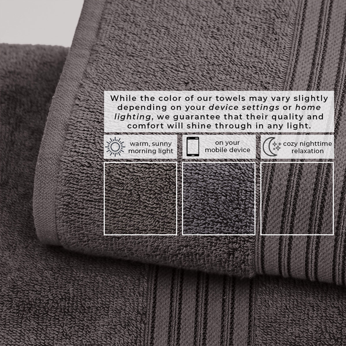 Cotton Terry Bath Towel Set - Cooper Collection