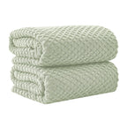 Cotton Diamond Waffle Weave Bath Towel Set - Grayson Collection