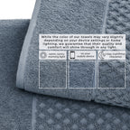 Cotton Diamond Waffle Weave Bath Towel Set - Grayson Collection
