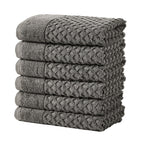 Cotton Diamond Waffle Weave Bath Towel Set - Grayson Collection